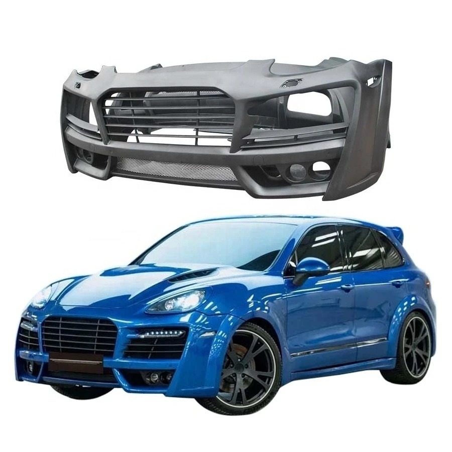 New for Style Widebody Kits for  958 2011-2014 Exhaust Cut-Outs Front/Rear Bumpers Black Primer 100%